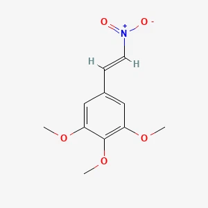 1,2,3-Trimetoksi-5-((E)-2-nitrovinil)benzen丨CAS 6316-70-7