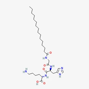 N - (1 - oksoheksadesil) glikil - l - histidil -}} l-lisin 丨 cas 147732-56-7
